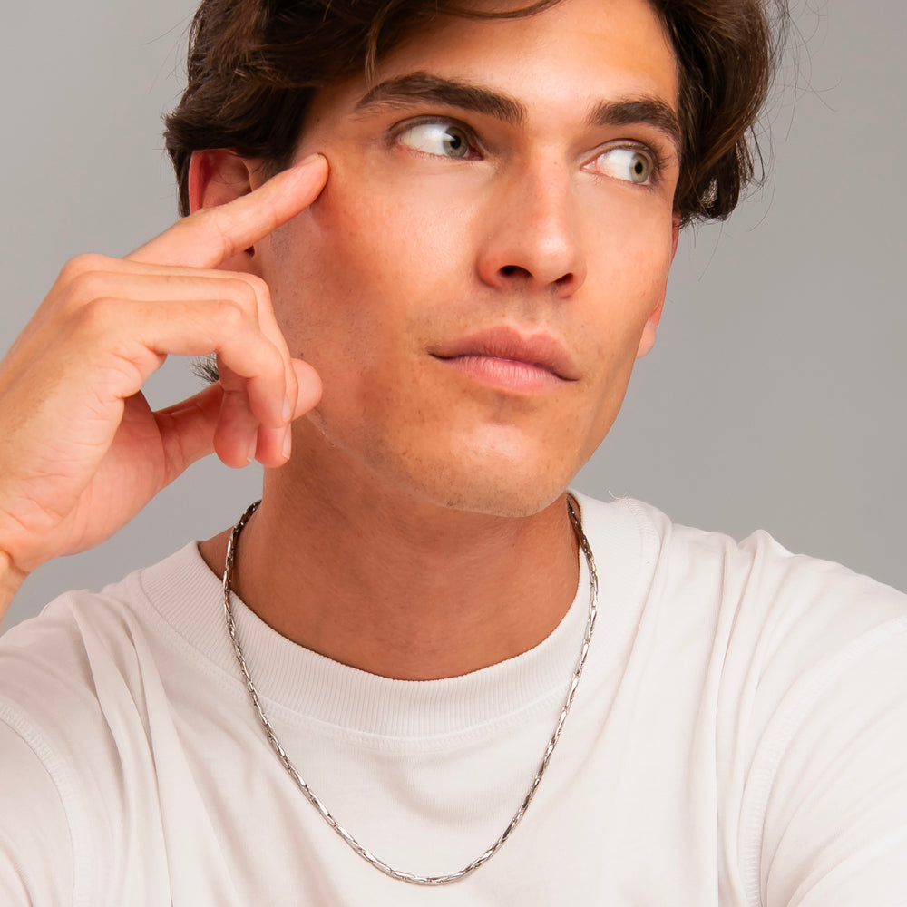 COLLANA UOMO IN ACCIAIO