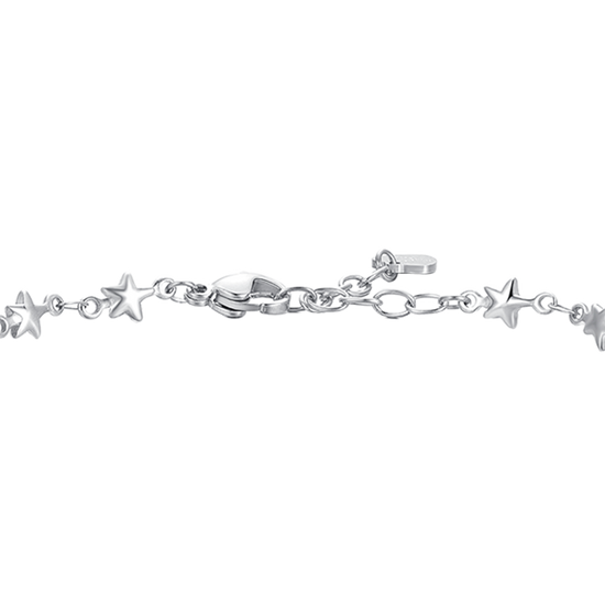 CAVIGLIERA DONNA IN ACCIAIO CON STELLE
