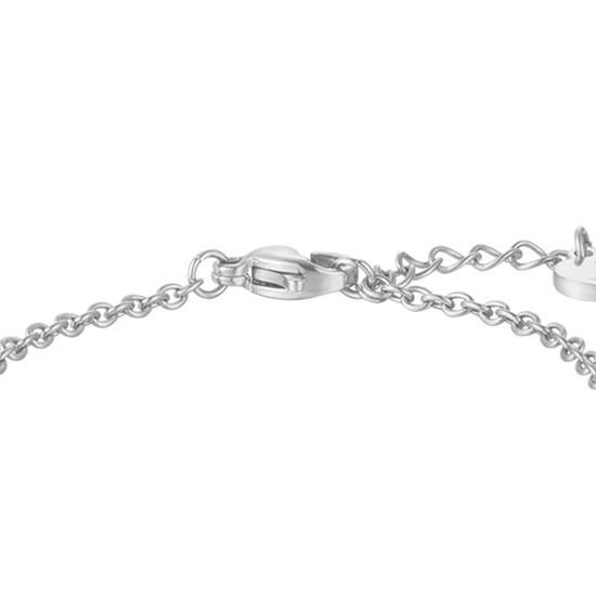 BRACCIALE BAMBINA IN ACCIAIO CON COCCINELLA