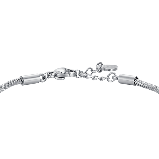 BRACCIALE BAMBINA IN ACCIAIO CON STELLA CON CRISTALLI BIANCHI