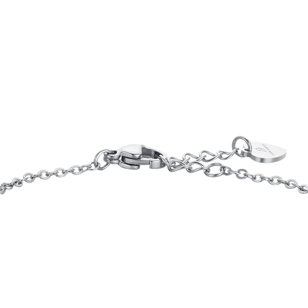BRACCIALE BAMBINA IN ACCIAIO CON STELLA E PIASTRA