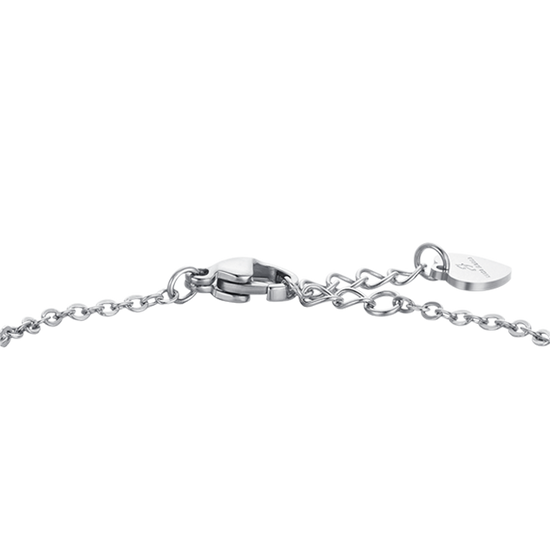 BRACCIALE BAMBINA IN ACCIAIO CON STELLA E PIASTRA