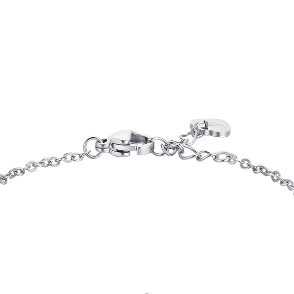BRACCIALE BAMBINA IN ACCIAIO CON CUORE