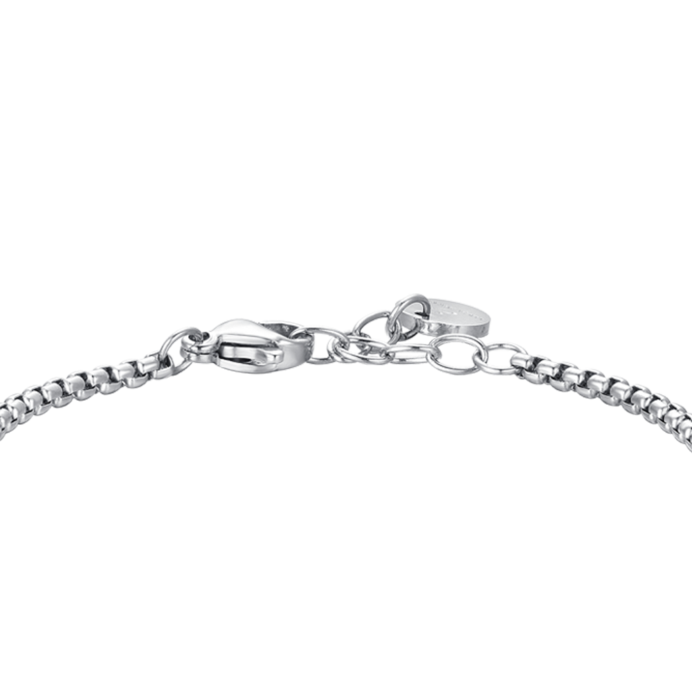 BRACCIALE BAMBINO IN ACCIAIO PIETRE GIALLE