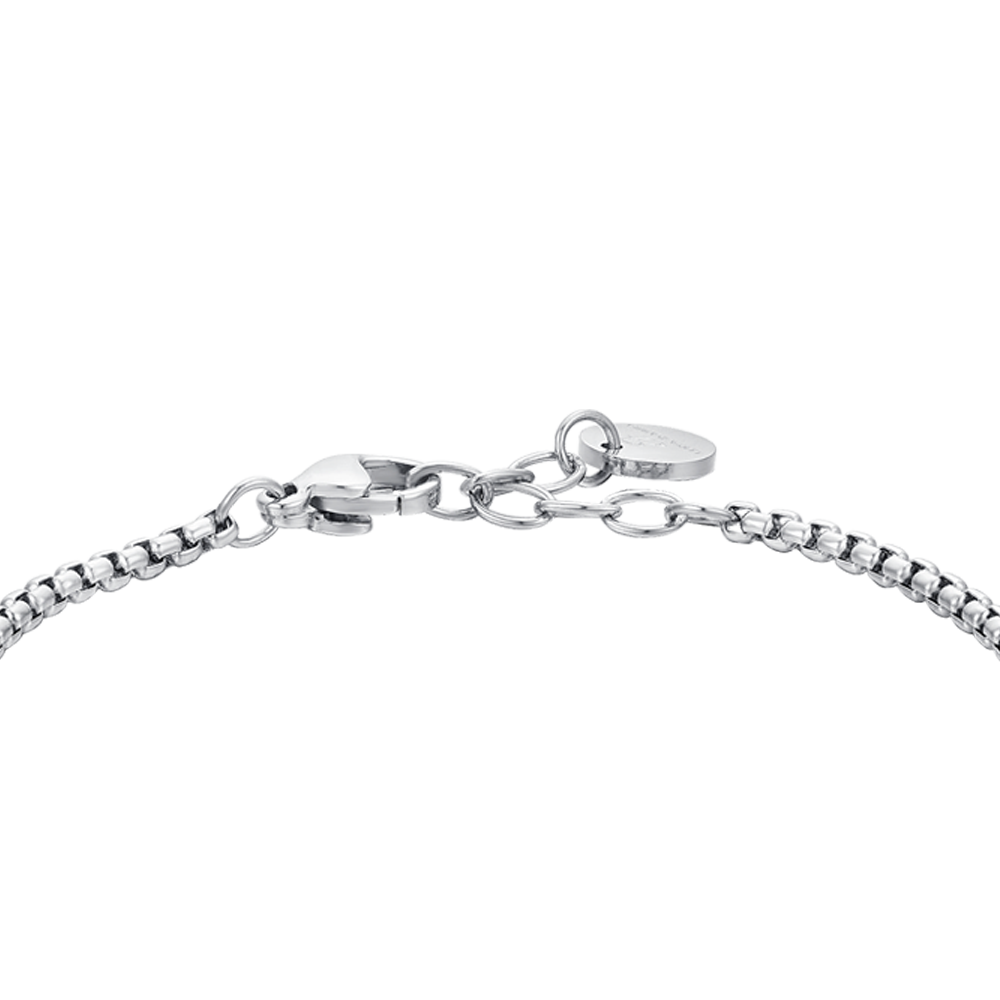 BRACCIALE BAMBINO IN ACCIAIO PIETRE TURCHESI