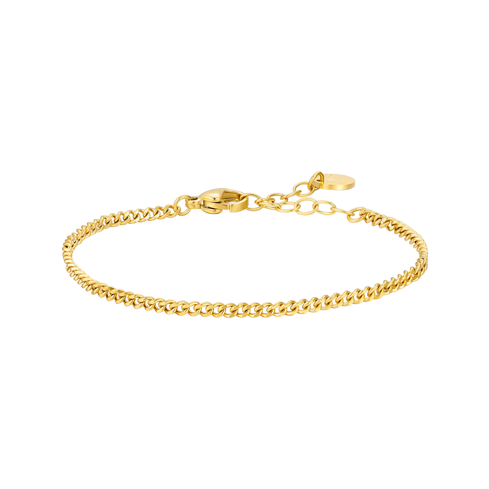 BRACCIALE BAMBINO IN ACCIAO IP GOLD