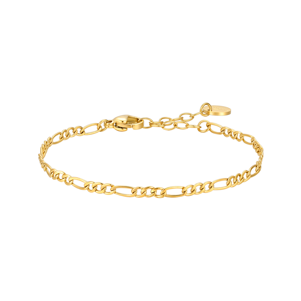 BRACCIALE BAMBINO IN ACCIAO IP GOLD