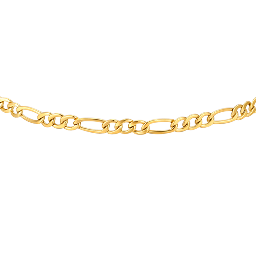 BRACCIALE BAMBINO IN ACCIAO IP GOLD