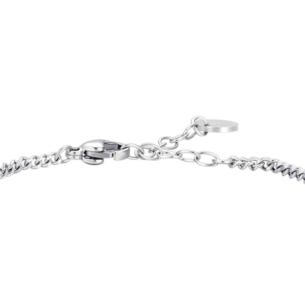 BRACCIALE BAMBINO IN ACCIAO CON PIASTRA