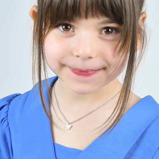 COLLANA BAMBINA IN ACCIAIO CON FARFALLA
