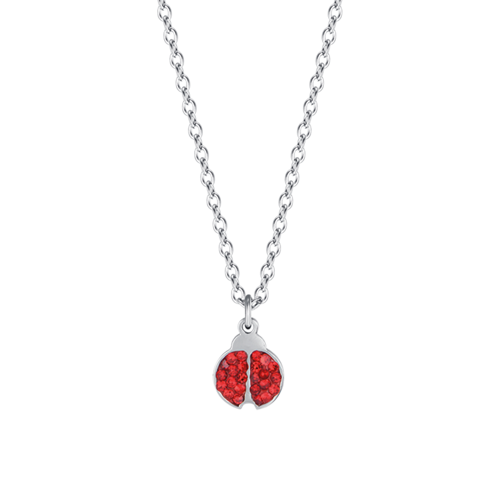 Laimons Collana Bambina Argento 925 Con Cavalluccio Marino – Opaca E Lucida, Catena 45 Cm