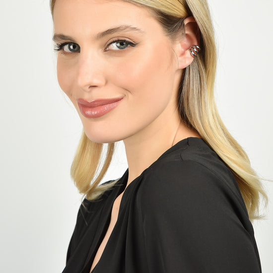 EAR CUFF DONNA IN ACCIAIO