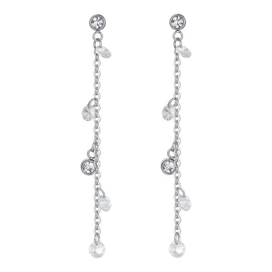Orecchini Sculptural Crystal con cristalli in Argento - Givenchy Orecchini Sculptural Crystal con cristalli in Argento - Givenchy
