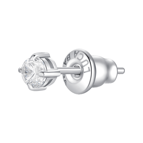Orecchini da donna in argento Sterling 925 con cuore cavo e Orecchini da donna in argento Sterling 925 con cuore cavo e
