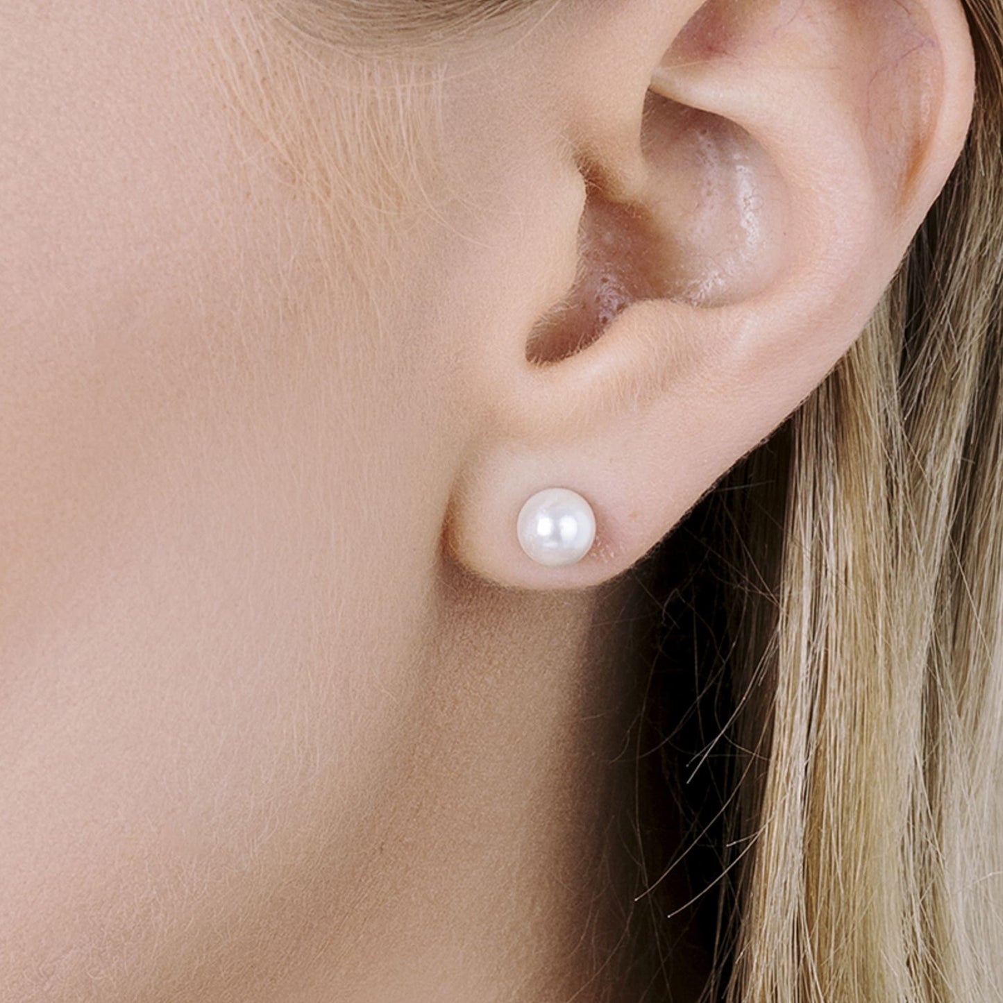 ORECCHINI DI PERLE DONNA IN ACCIAIO