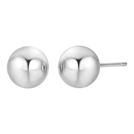 ORECCHINI DONNA IN ACCIAIO CON SFERA