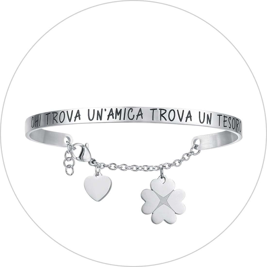 Glücksschmiedin Braccialetti a Scelta 'Herzensmensch', Ciondolo a Forma di Cuore, Argentato, per Fortuna, Turchese Glücksschmiedin Braccialetti a Scelta 'Herzensmensch', Ciondolo a Forma di Cuore, Argentato, per Fortuna, Turchese