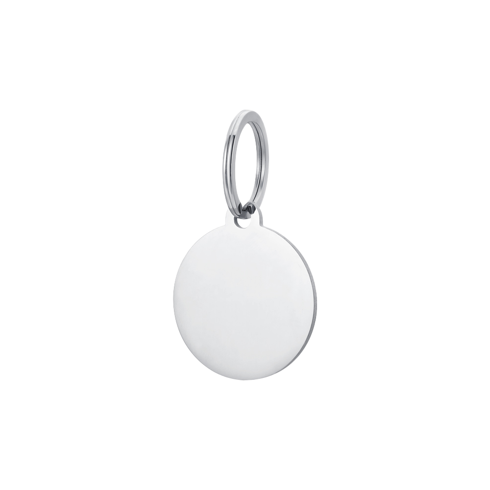 MEDAGLIETTA PERSONALIZZABILE CANE E GATTO CERCHIO