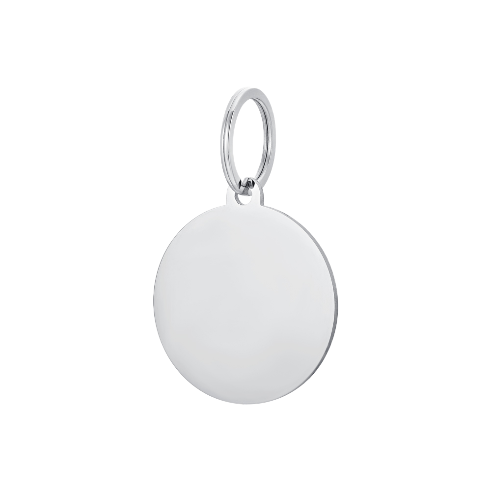 MEDAGLIETTA PERSONALIZZABILE CANE E GATTO CERCHIO