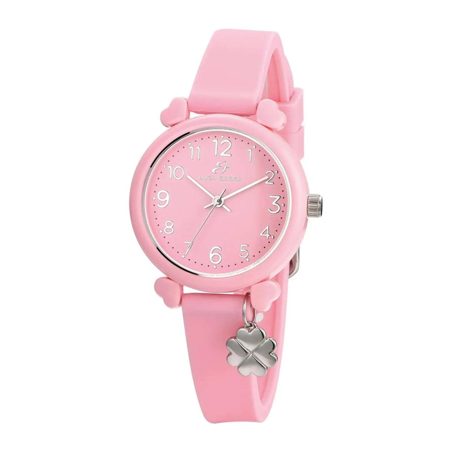 OROLOGIO IN SILICONE ROSA lucabarra